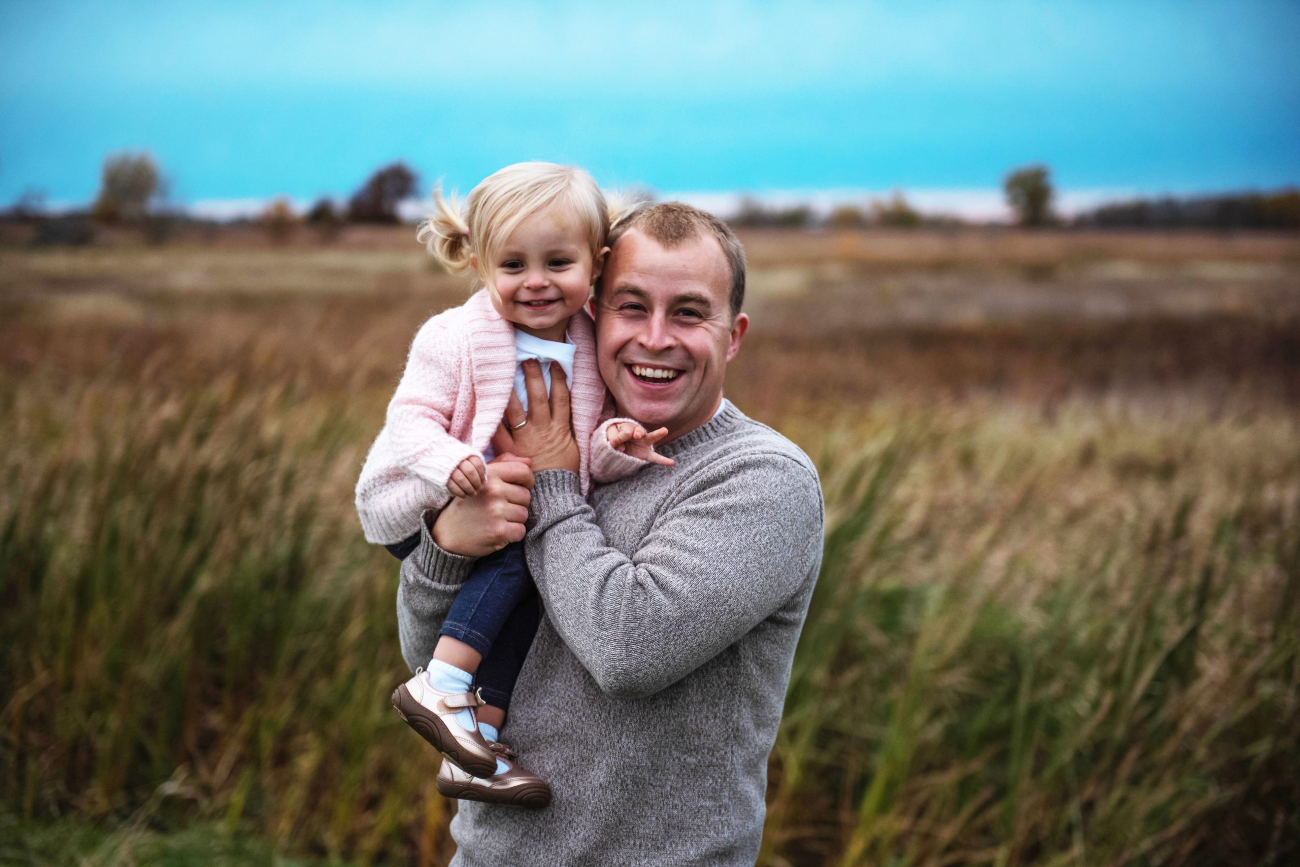 Photo of Principal Buch and his daughter, Hailey